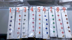 Fashion Popular Stainless Steel Four Leaf Clover Jewelry VCA Bracelet Wholesale for Women