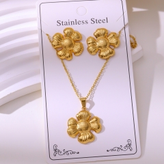 Stainless steel jewelry necklace Earrings Wholesale