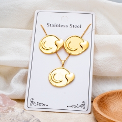 Stainless steel jewelry necklace Earrings Wholesale