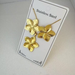 Stainless steel jewelry necklace Earrings Wholesale