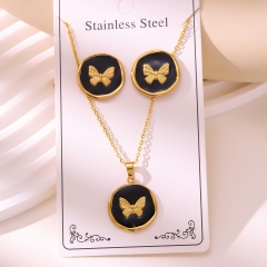 Stainless steel jewelry necklace Earrings Wholesale