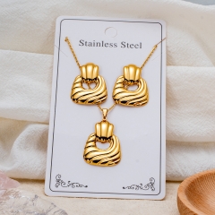 Stainless steel jewelry necklace Earrings Wholesale