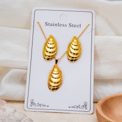 Stainless steel jewelry necklace Earrings Wholesale