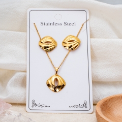 Stainless steel jewelry necklace Earrings Wholesale