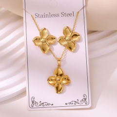 Stainless steel jewelry necklace Earrings Wholesale