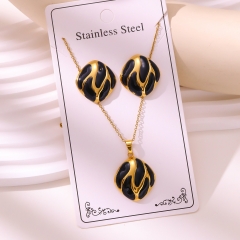 Stainless steel jewelry necklace Earrings Wholesale