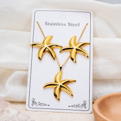 Stainless steel jewelry necklace Earrings Wholesale
