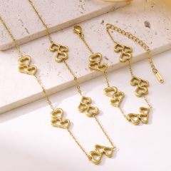 Stainless steel jewelry necklace and bracelet Wholesale