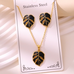 Stainless steel jewelry necklace Earrings Wholesale