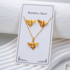 Stainless steel jewelry necklace Earrings Wholesale