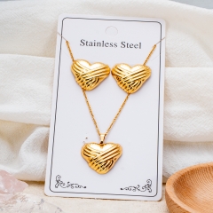 Stainless steel jewelry necklace Earrings Wholesale