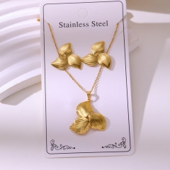 Stainless steel jewelry necklace Earrings Wholesale