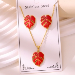 Stainless steel jewelry necklace Earrings Wholesale