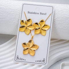 Stainless steel jewelry necklace Earrings Wholesale