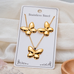 Stainless steel jewelry necklace Earrings Wholesale