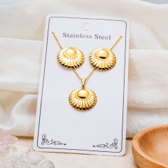 Stainless steel jewelry necklace Earrings Wholesale