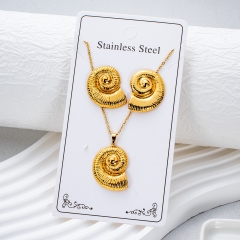 Stainless steel jewelry necklace Earrings Wholesale