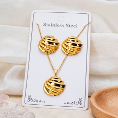 Stainless steel jewelry necklace Earrings Wholesale