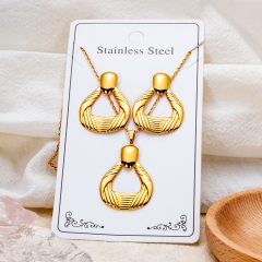 Stainless steel jewelry necklace Earrings Wholesale
