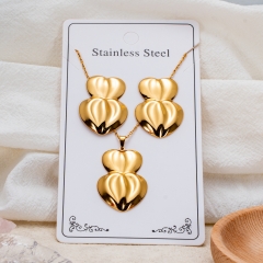 Stainless steel jewelry necklace Earrings Wholesale