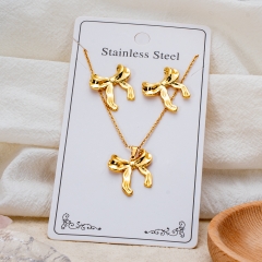 Stainless steel jewelry necklace Earrings Wholesale