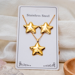 Stainless steel jewelry necklace Earrings Wholesale