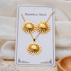 Stainless steel jewelry necklace Earrings Wholesale