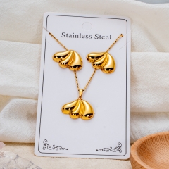 Stainless steel jewelry necklace Earrings Wholesale