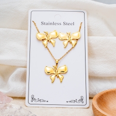 Stainless steel jewelry necklace Earrings Wholesale