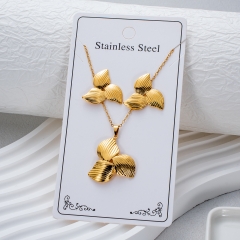 Stainless steel jewelry necklace Earrings Wholesale