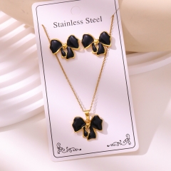 Stainless steel jewelry necklace Earrings Wholesale