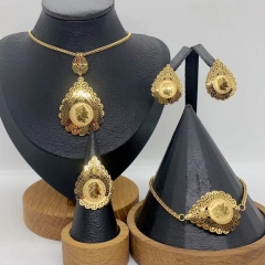 Stainless steel jewelry necklace Earrings Bracelet ring Wholesale