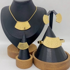Stainless steel jewelry necklace Earrings Bracelet ring Wholesale