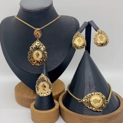 Stainless steel jewelry necklace Earrings Bracelet ring Wholesale