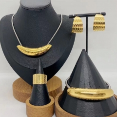 Stainless steel jewelry necklace Earrings Bracelet ring Wholesale