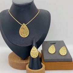 Stainless steel jewelry necklace Earrings Bracelet ring Wholesale