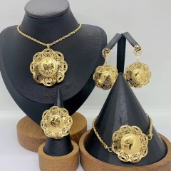Stainless steel jewelry necklace Earrings Bracelet ring Wholesale