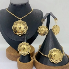 Stainless steel jewelry necklace Earrings Bracelet ring Wholesale
