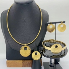 Stainless steel jewelry necklace Earrings Bracelet ring Wholesale