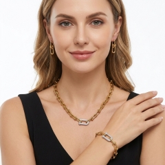 Stainless steel jewelry necklace earring Bracelet ring Wholesale