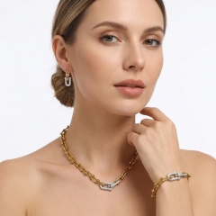 Stainless steel jewelry necklace earring Bracelet Wholesale