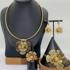 Stainless steel jewelry necklace Earrings Bracelet ring Wholesale