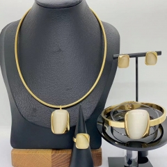 Stainless steel jewelry necklace Earrings Bracelet ring Wholesale