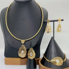 Stainless steel jewelry necklace Earrings Bracelet ring Wholesale