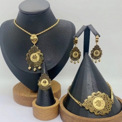 Stainless steel jewelry necklace Earrings Bracelet ring Wholesale
