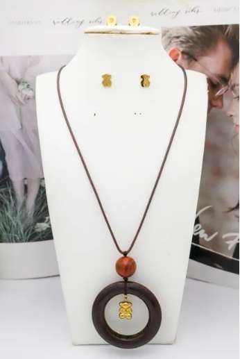 Stainless steel jewelry Necklace Earrings  Wholesale for women