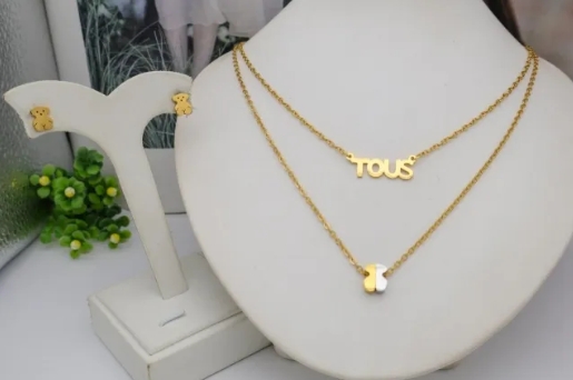 Stainless steel jewelry Necklace Earrings  Wholesale for women