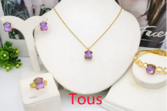 Stainless steel jewelry Necklace Earrings Bangle Ring Wholesale for women
