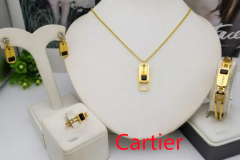 Stainless steel jewelry Necklace Earrings Bangle Ring Wholesale for women