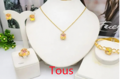 Stainless steel jewelry Necklace Earrings Bangle Ring Wholesale for women